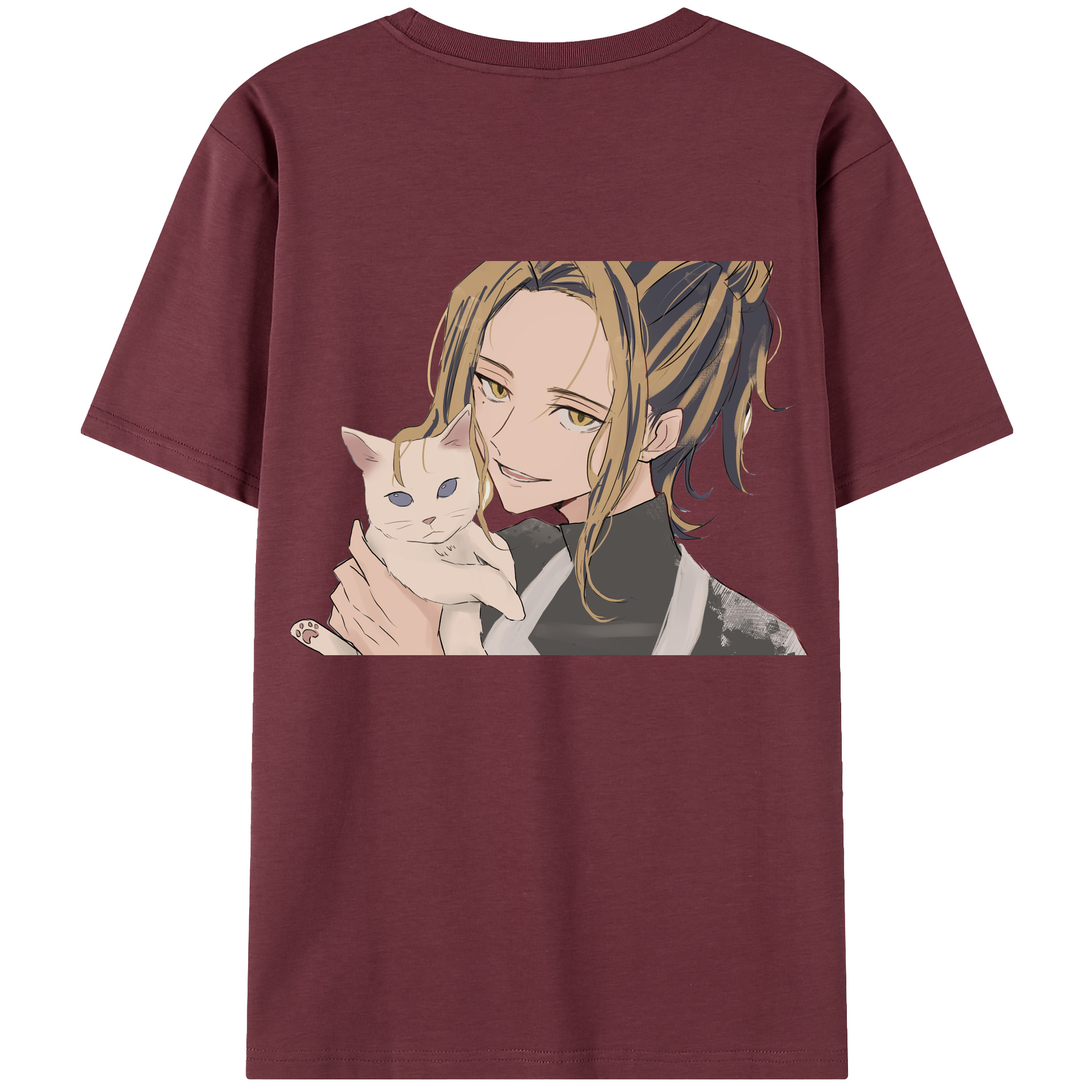 （画像用） 東京リベンジャーズ Tokyo Revengers 綿100％半袖Tシャツ（背面プリント）